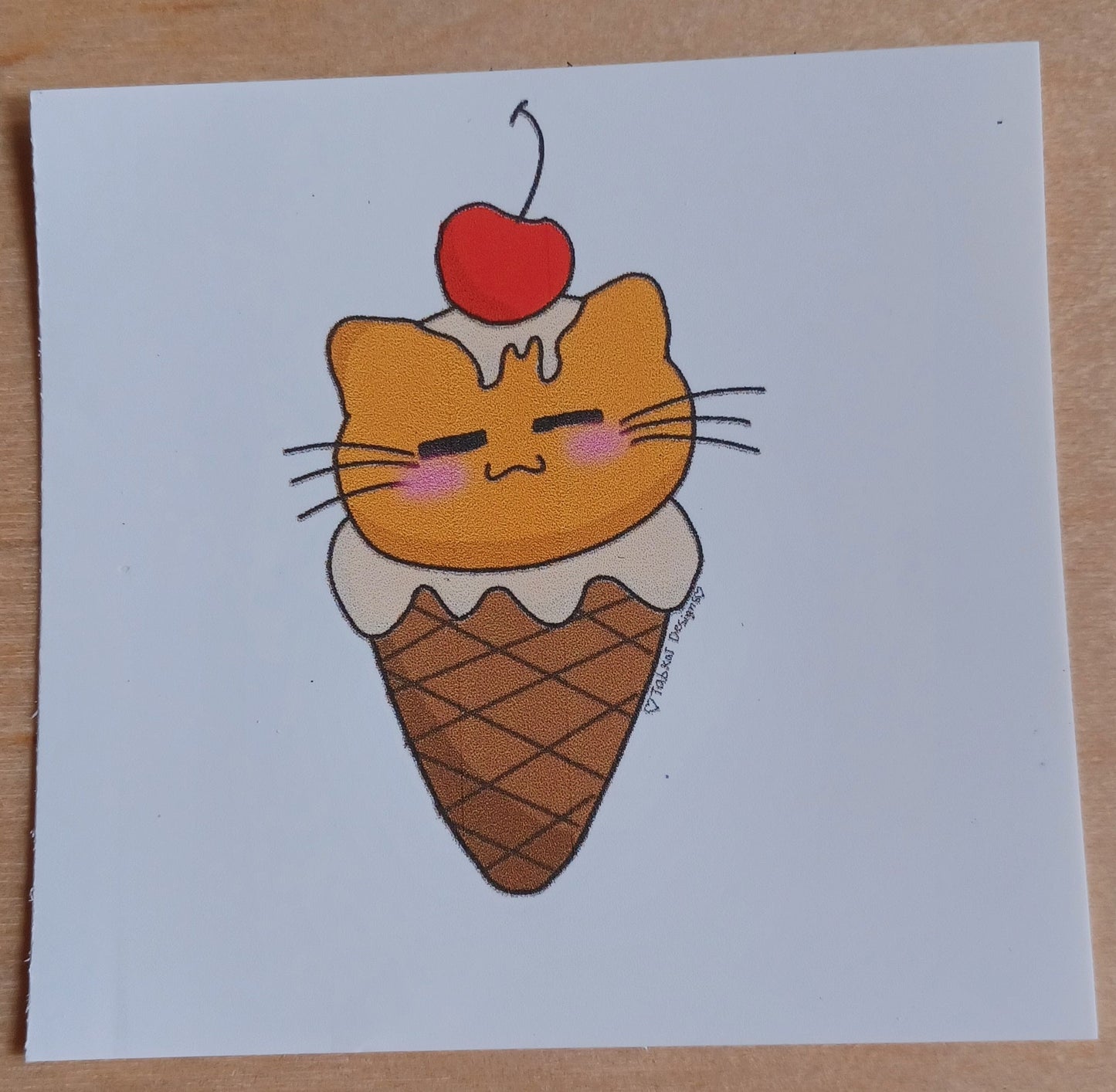 Kitty Ice Cream Cone