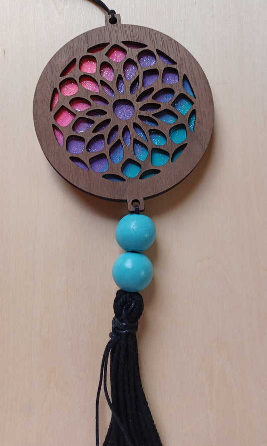 Mandala Car Charm