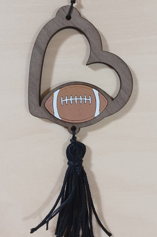 Football Car Charm