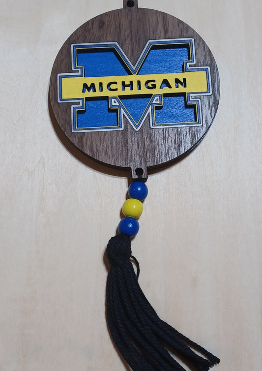 Michigan Car Charm